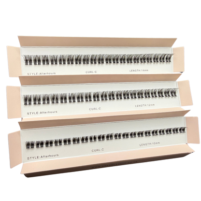Afterhours Single Length Lash Clusters 14mm
