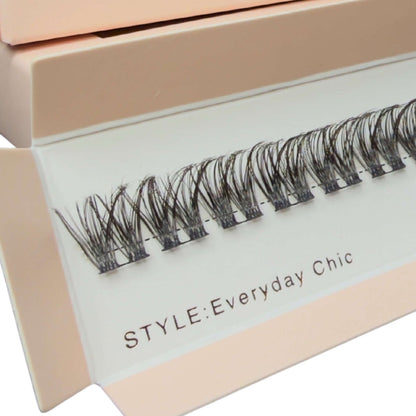 Eyelash extensions in a beige box with 'Dream Lashes' branding on a white background